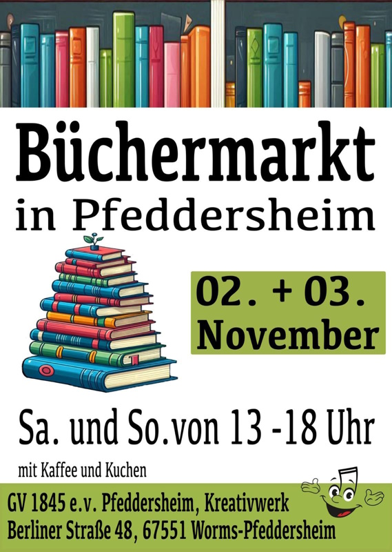 Plakat Büchermarkt