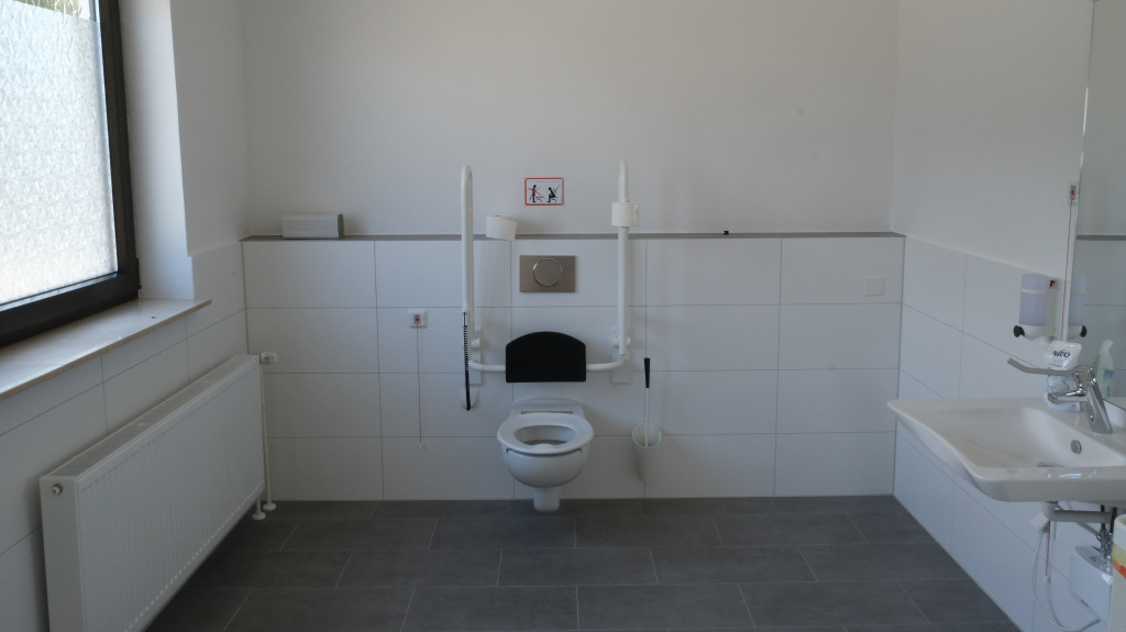 Bild der fertigen Toilette